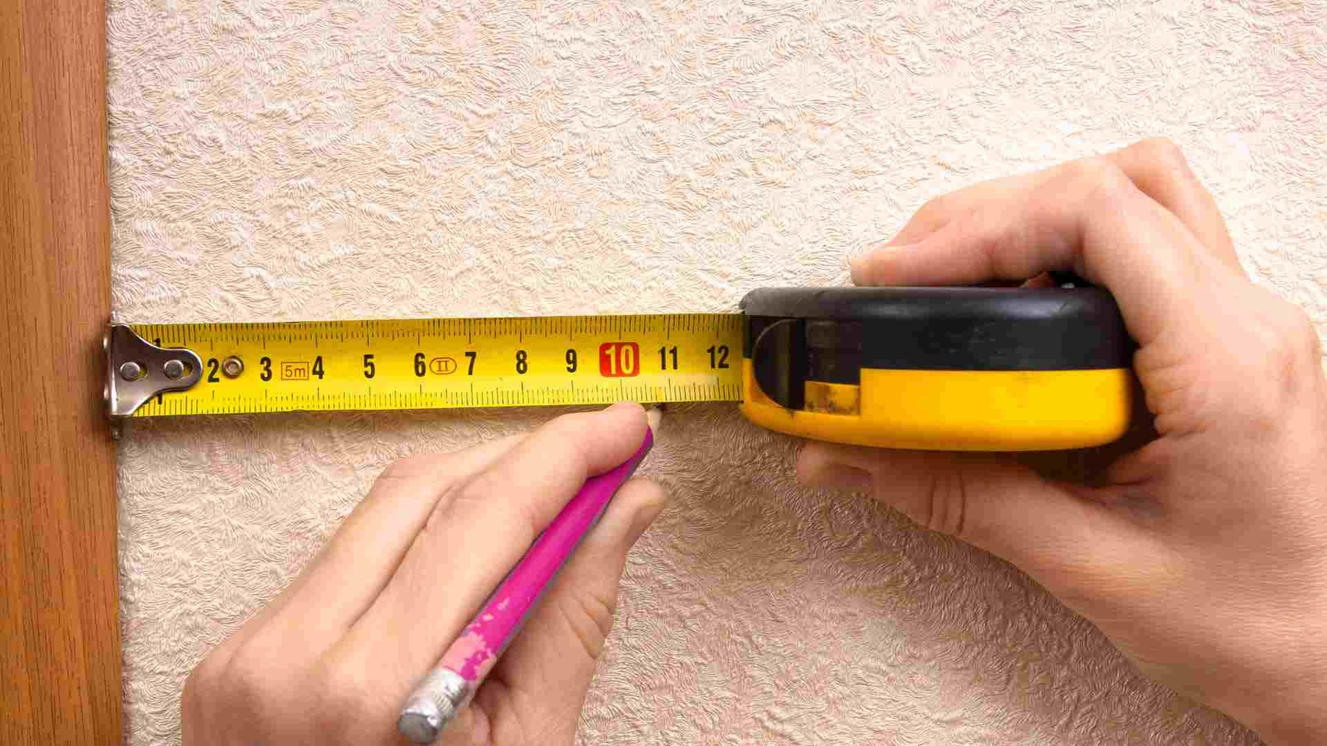 Đo và đánh dấu không gian có sẵn