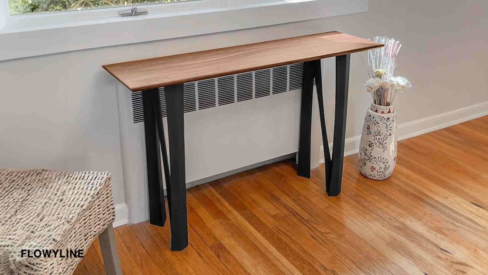 Bàn console thường được sử dụng ở những nơi có không gian hạn chế