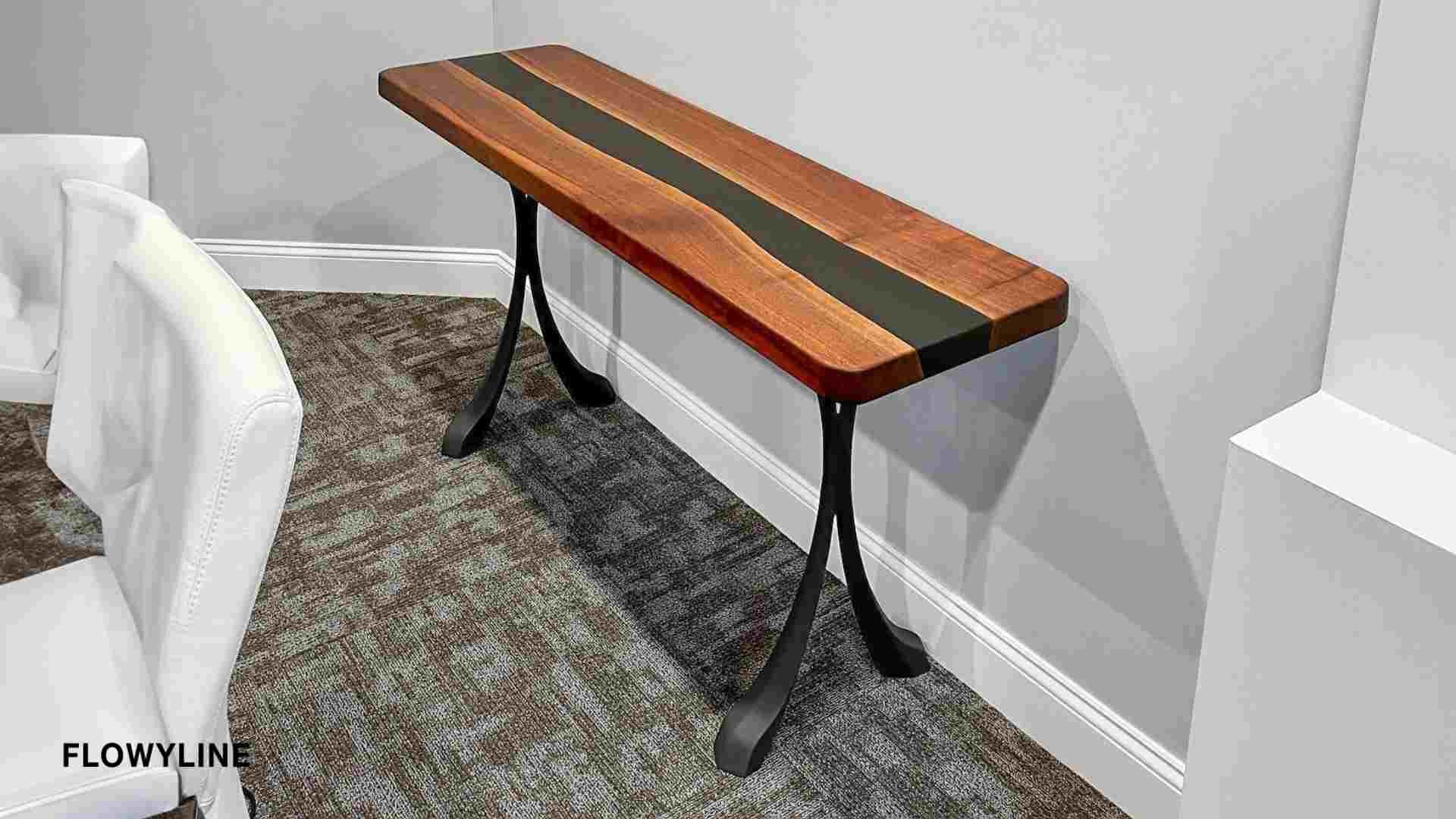 Đặt một chiếc bàn console ở lối vào để tạo điểm nhấn